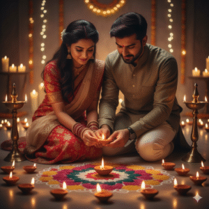 Google Gemini Diwali Prompts for Couples