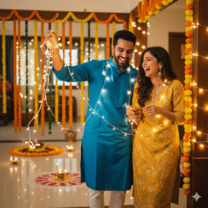 Google Gemini Diwali Prompts for Couples