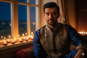 Gemini AI Photo Prompts for Diwali For Men/boy
