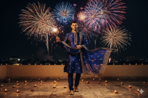 Gemini AI Photo Prompts for Diwali For Men