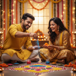 Google Gemini Diwali Prompts for Couples