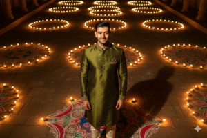 Gemini AI Photo Prompts for Diwali For Men