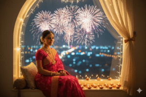 gemini ai diwali photo prompt for girls 2