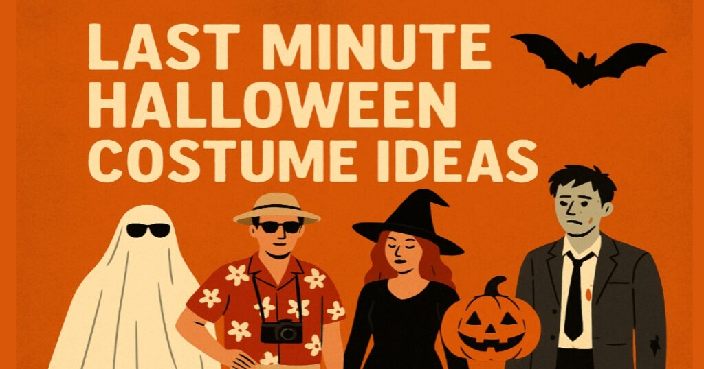 Last Minute Halloween Costume Ideas