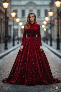 fashion aesthetic Christmas Gemini AI prompts