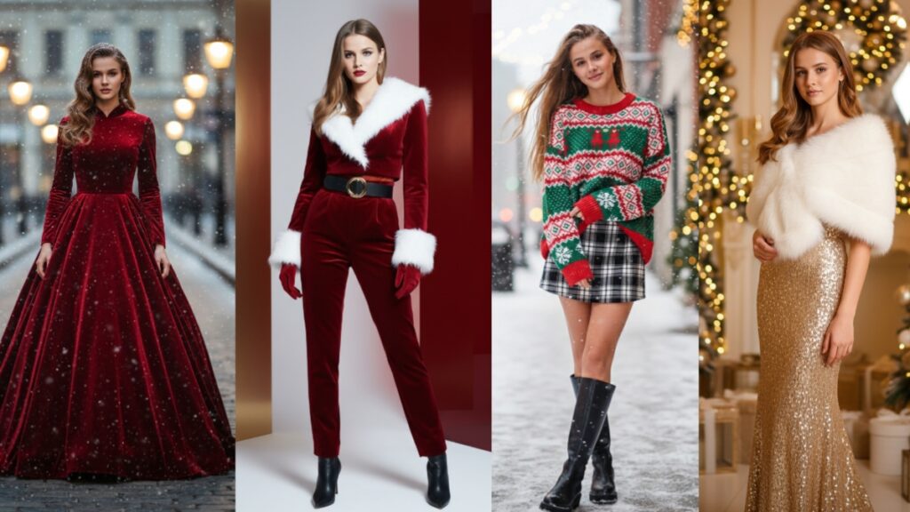 Fashion Aesthetic Christmas Gemini AI Prompts