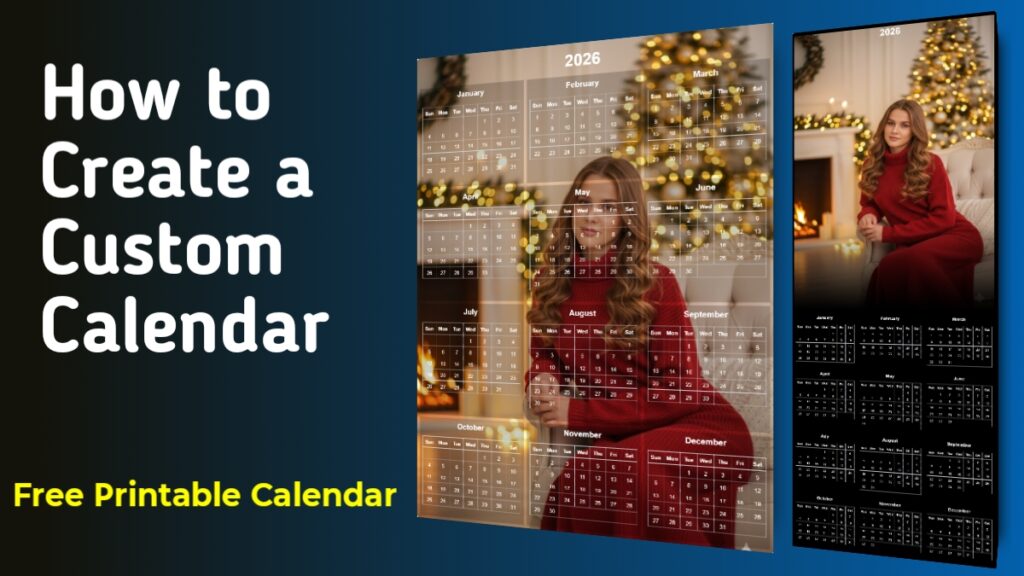 Free Printable Calendar Maker | How to Make Your Own Custom Calendar Online